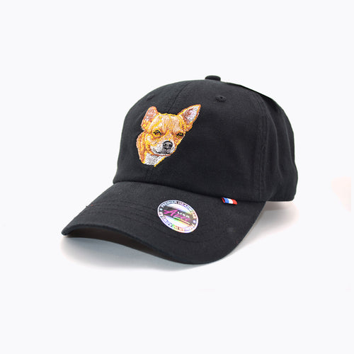 Baseball Cap with Chihuahua